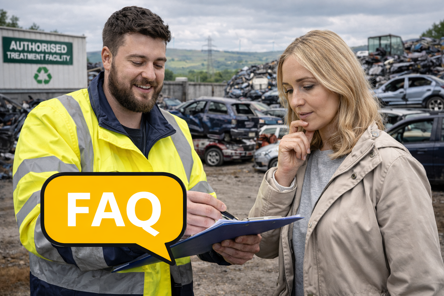 Scrap car FAQs and advice in Kearsley